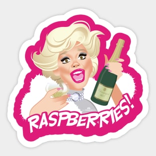 Raspberries Sticker